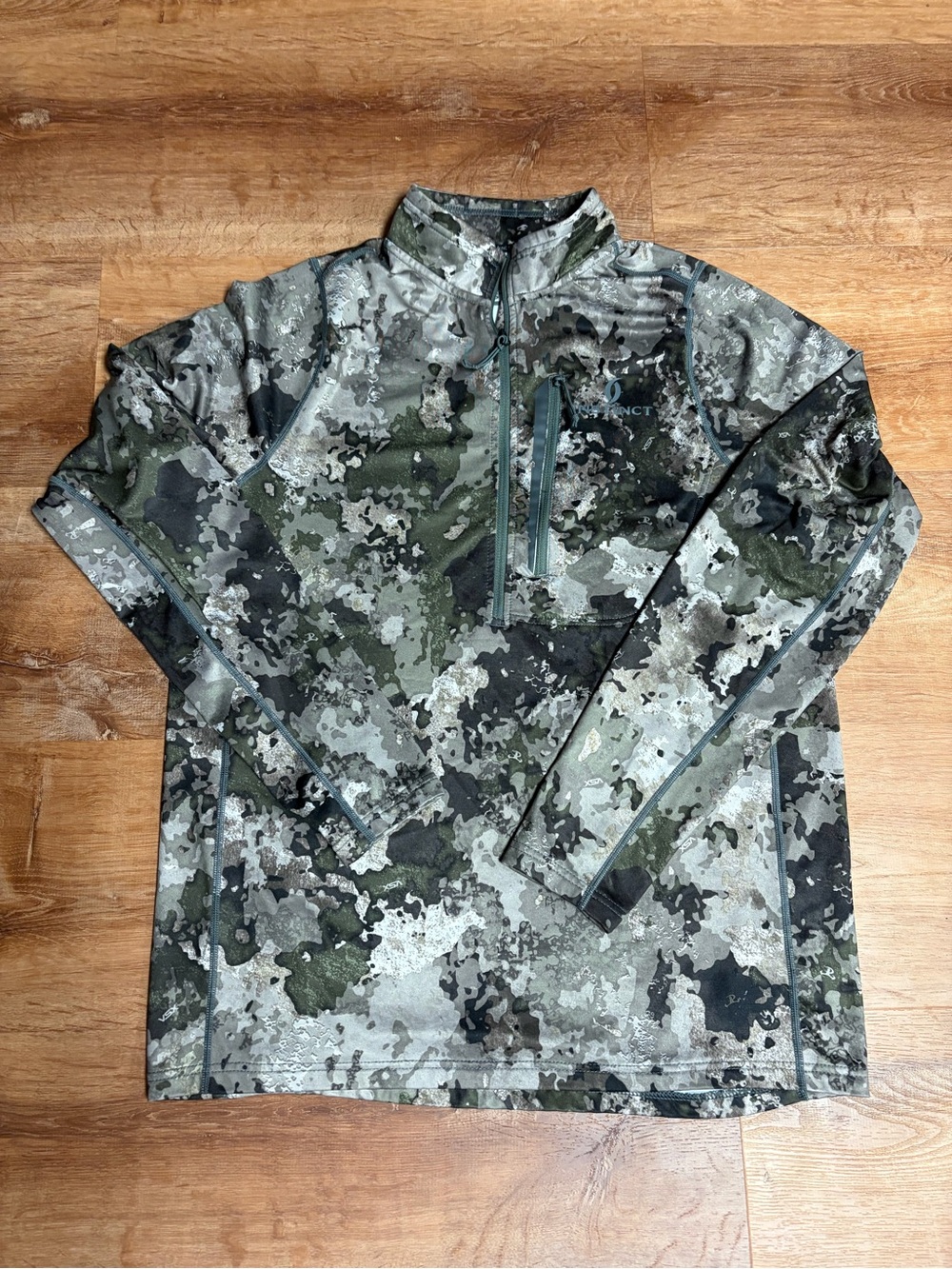 Cabela’s Instinct Camo 1/4 Zip Sz Large